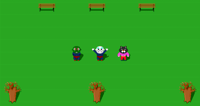 遊びの参加者。